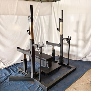 Équipement de gymnastique personnalisé Compétition Rack Combo Rack Powerlifting Rack Avec <span class=keywords><strong>Banc</strong></span> - Product Image 3