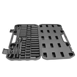 WZAUTO Juego de 50 Vasos de Impacto Profundos de Aire de 3/8 Pulgadas para Trabajo Pesado Herramientas de Reparación de Automóviles con Llave de Vaso con Mango de Trinquete - Product Image 4