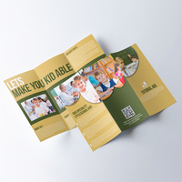 Service d'impression de brochures, dépliants, affiches, catalogues, menus, livrets pliés, publicité promotionnelle, conception personnalisée