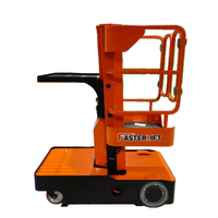 Plateforme de travail en hauteur FASTERLIFT 300 kg, hauteur de travail 5 mètres 6 mètres, mini chariot élévateur autopropulsé