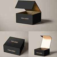 Boîte à poignée personnalisable écologique en papier couché recyclable pour emballage alimentaire (fournitures de pâtisserie) – Taille et couleur sur mesure