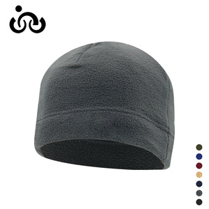 Outdoor Tactical Fleece Hat Windproof Warm Double Layer <b>Headband</b> For Hiking Cycling Adult Solid Color - Product Image 1