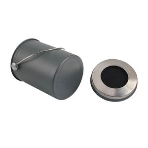Seau à compost en acier inoxydable de 1.3 gallons avec couvercle pour les déchets alimentaires de cuisine - Product Image 4
