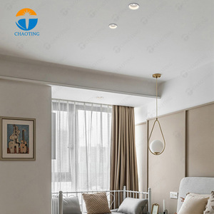 Thiết Kế Mới Đèn Chiếu Xuống Điểm Bằng Nhựa PVC Thiết Kế Mới Đèn Chiếu Âm Trần Hình Vuông Tròn Bằng Nhựa ABS Đèn Led Mr16 Gu10 - Product Image 6