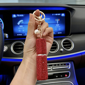 Porte-clés Flacon de Parfum Incrusté de Diamants 2026 – Mini Vaporisateur Créatif, Décoration de Sac, Pendentif - Product Image 6