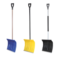 Vente directe usine – Pelle à neige manuelle durable avec manche en bois/métal/alliage pour l'élimination de la glace dans les zones montagneuses – Utilisation longue durée