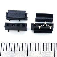 금도금 블랙 단일 행 SMD 유형 2.0mm 4 핀 PCB 소켓 커넥터 제조업체