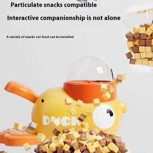 Giocattolo per Gatti Anti-Noia con Dispenser di Snack a Forma di Paperella Gialla Liofilizzata per Cani - Product Image 5