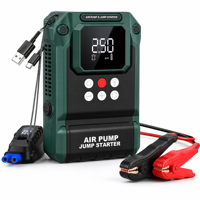 Compresseur d'air sans fil Purehood à charge rapide avec sangles pour démarreur de camion et compresseur d'air haute puissance pour voiture Guazi