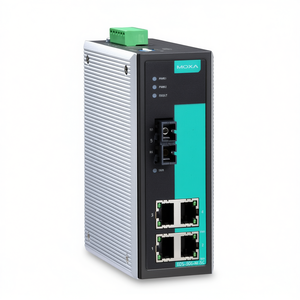 Moxa EDS-305-M-SC-T สวิตช์อุตสาหกรรมแบบไม่ต้องมีการจัดการ 4 พอร์ต สำหรับติดตั้งบนราง DIN - Product Image 2