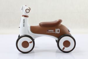 Sepeda Latih Anak Usia 1-3 Tahun Langsung dari Pabrik, Mainan Mobil-Mobilan Anak, Sepeda Roda Empat Bahan PC, Ban 12 Inch - Product Image 3