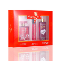 Ensemble Trois Pièces de Parfum et Brumisateur Corporel Longue Durée pour Femme, avec Logo Personnalisé en Usine
