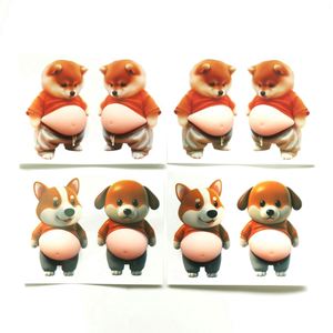 Hot-selling Cute Pet Dog Belly Fat Squeeze Anti-Stress Decompression Toy 3D Sticker Fun for Youth Slow Rising Anxiety Relief - Product Image 4