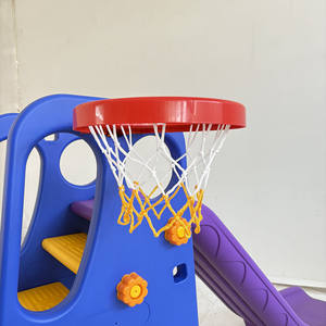 Factory Outlet <span class=keywords><strong>Plastic</strong></span> <span class=keywords><strong>Kids</strong></span> Indoor e Outdoor Kit Eco Slide Portátil para Crianças Toy Playground Equipment - Product Image 5