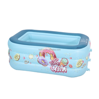 Stock Gros Piscine Familiale Extérieure pour Enfants Adultes 150cm Piscine Gonflable Portable Bébé