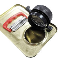 Bouchons à vis en plastique à double oreille de 42 mm en PP pour bouteilles cosmétiques et peintures, anti-déversement, vente en gros usine