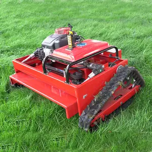 Remote Control Autonomous Industrial Lawn Mower Drum Disc Mower Battery Driven Multifunction Lawn Mower