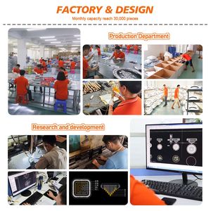 Xu hướng mặt dây đèn phòng khách LED trần đèn Acrylic vòng tròn Linea Trần vòng hiện đại LED Vòng đèn chùm ánh sáng mặt dây chuyền - Product Image 3