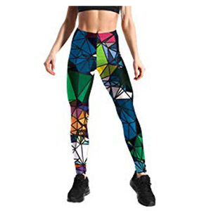 กางเกงโยคะสำหรับผู้หญิงแบบระเหิด,กางเกงเลกกิ้ง - Product Image 4