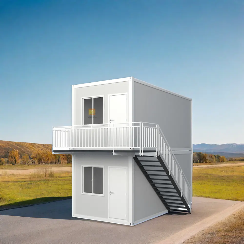 2024 Casas de contenedores solares desmontables modernas Construcción de paneles de acero y sándwich para uso en apartamentos
