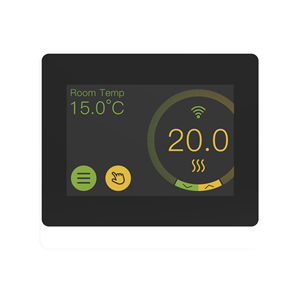 Termostato inteligente Tuya, pantalla LCD a Color, Control remoto de CA Universal, diseño moderno para calefacción de suelo interior, conectividad WiFi - Product Image 2