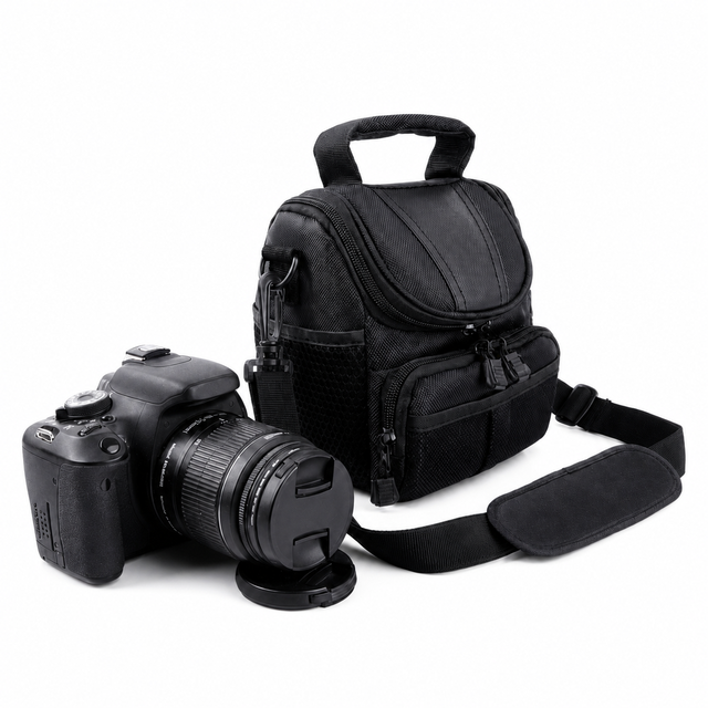 Factory Direct Supply Outdoor Men Women Single Shoulder Photography SLR Camera Bag Backpack for Nikon D40