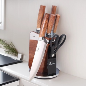 High Quality Kitchen <b>Knives</b> <b>Set</b> Stainless Steel Scissor Chef <b>Knives</b> Kitchen <b>Knives</b> & Accessories With Block - Product Image 4