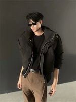 Veste de luxe pour homme, veste d'hiver légère et chaude pour homme, idéale pour les activités de plein air