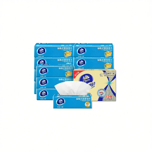 Toallas de Cocina Vinda, 80 Hojas, 24 Paquetes, Material de Bambú, a Prueba de Niños, Impresas, Forma Redonda, Toalla para Desmaquillar - Product Image 1