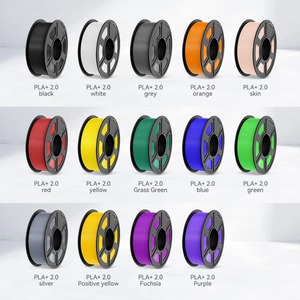 10 rollos de filamento para impresora 3D de 1,75 mm, PLA Plus/PETG/PLA multicolor FDM, sin burbujas para impresión 3D - Product Image 3