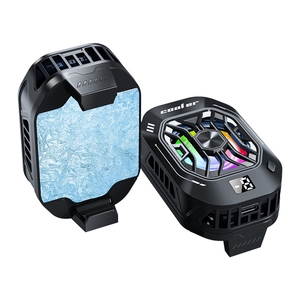 Newest F25 Mobile Phone Radiator Portable <strong>Gaming</strong> Cooler Wireless Phone Handle Mini <strong>Controller</strong> With Cooling <strong>Fan</strong> - Product Image 1