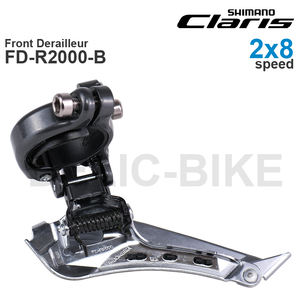Desviador delantero de 2x8 velocidades <span class=keywords><strong>SHIMANO</strong></span> <span class=keywords><strong>CLARIS</strong></span> R2000, abrazadera de banda de montaje/montaje soldado en carretera, piezas originales de 2x8 velocidades - Product Image 3