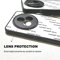 Coques de téléphone en TPU PC noir antichoc pour sublimation 2D, vente en gros, pour Realme P3 Pro