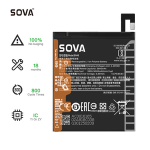 Batería de Repuesto SOVA BN48 para <span class=keywords><strong>Xiaomi</strong></span> <span class=keywords><strong>Redmi</strong></span> <span class=keywords><strong>Note</strong></span> <span class=keywords><strong>6</strong></span> <span class=keywords><strong>Pro</strong></span>, Proveedor de Baterías Originales al por Mayor - Product Image 3