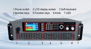 Alimentation programmable et réglable MATRIX 1000V 15A avec affichage LCD numérique à 4 chiffres pour usage en laboratoire - Product Image 5