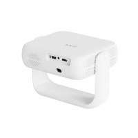 Proyector Inteligente con Enfoque Eléctrico, Sistema Android 14, WiFi 6, Beamer HD 720P, Pantalla Grande, Cine en Casa, Inalámbrico, BT, Portátil, Video 4K