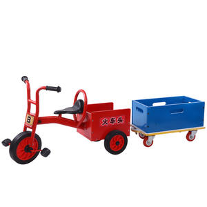 Los triciclos especiales para niños de educación preescolar se pueden usar como coches de juguete con personas - Product Image 1