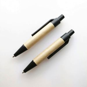 Short <b>Rolling</b> Wholesale Kids Eco Friendly Recyclable Mini Kraft <b>Paper</b> Pen With Custom Logo - Product Image 2
