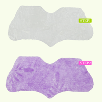 Masque en feuille personnalisé aux herbes pour le contrôle du sébum et le nettoyage des pores, soin réducteur de pores en 2 étapes, bande apaisante anti-points noirs