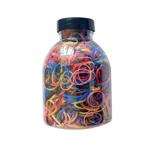 Fasce per capelli in gomma Color caramella per bambini fasce elastiche per capelli <span class=keywords><strong>accessori</strong></span> per 1000 pz/scatola - Product Image 6