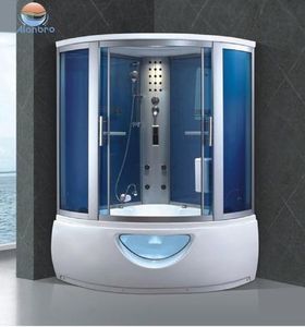 ห้องอาบน้ำฝักบัวอะคริลิกแบบตั้งพื้นพร้อมห้องซาวน่าแบบเปียกและแห้ง รวมกับอ่างน้ำวนนวดตัวแบบน้ำตก - Product Image 2