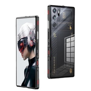 Para <span class=keywords><strong>Red</strong></span> <span class=keywords><strong>Magic</strong></span> 10 9 <span class=keywords><strong>Pro</strong></span> <span class=keywords><strong>Plus</strong></span> 9S RedMagic 8 <span class=keywords><strong>8S</strong></span> <span class=keywords><strong>Pro</strong></span> + Carcasa con Marco de Aleación de Aluminio Tipo Bumper + Cubierta Trasera de Cristal Templado - Product Image 1