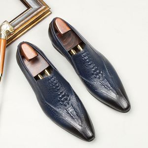 Chaussures habillées pour hommes en cuir véritable faites à la main à bout carré, modèle 2025, nouvelle collection, qualité supérieure, les plus vendues, pour les loisirs et les affaires - Product Image 6