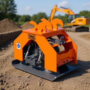 Compactadora de Placas Hidráulica Tmg de 19 Pulgadas, Compacta, para Excavadoras y Maquinaria de Movimiento de Tierras - Product Image 2