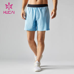 Benutzer definiertes Logo 5 Schrittplatz <span class=keywords><strong>Media</strong></span> <span class=keywords><strong>Pocket</strong></span> 4-Wege-Stretch Leichte Männer Feuchtigkeit transportieren des Training Running Sports Short - Product Image 3