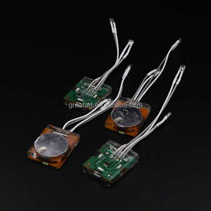 Không thấm nước chuyển động kích hoạt Micro mini nhấp nháy LED pin đèn CR2032 pin màu duy nhất mô-đun nhấp nháy - Product Image 1