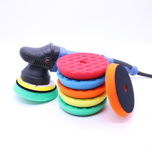Whirlwind Blade <b>Sponge</b> Polishing Disc T60 Textured Back Fleece For Car Waxing And Polishing - Product Image 1