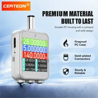 B50 DC 4.5-80V 12A 600W testeur tension courant batterie capacite lcd usb enregistreur donnees panneau compteur energie