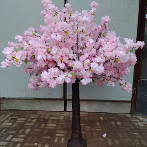 โต๊ะจัดเลี้ยงงานแต่งงานใน A59ดอกไม้ประดิษฐ์5ft 4ft สีชมพูดอกซากุระสีขาวสำหรับจัดงานแต่งงาน - Product Image 6
