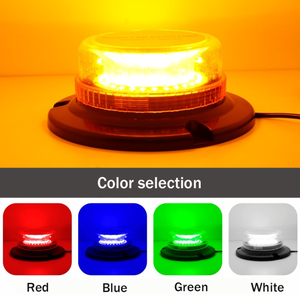 Balise rotative stroboscopique ronde à 30 <span class=keywords><strong>Led</strong></span> 10-80V Lumière clignotante magnétique <span class=keywords><strong>d</strong></span>'<span class=keywords><strong>avertissement</strong></span> de sécurité <span class=keywords><strong>d</strong></span>'urgence - Product Image 5